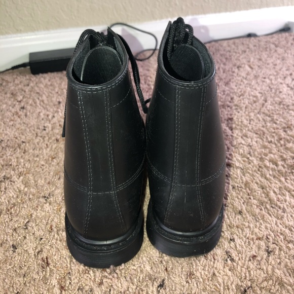 black combat boots - Picture 4 of 4